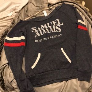 Sam Adams crew neck sweatshirt